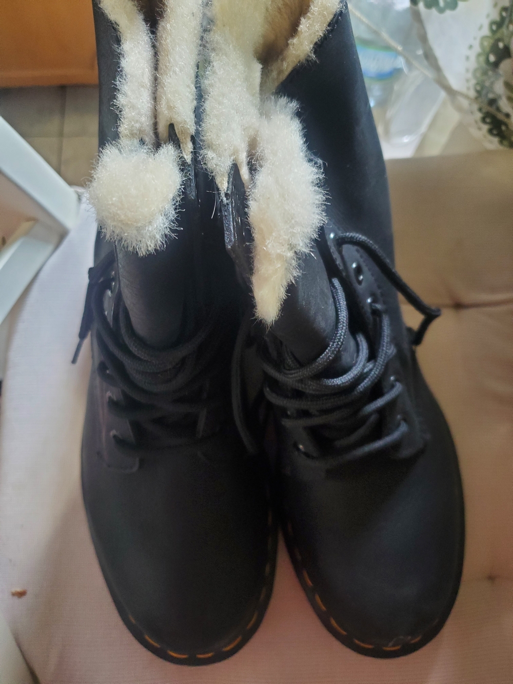 Doc Martens Serena Fur Lined Boots